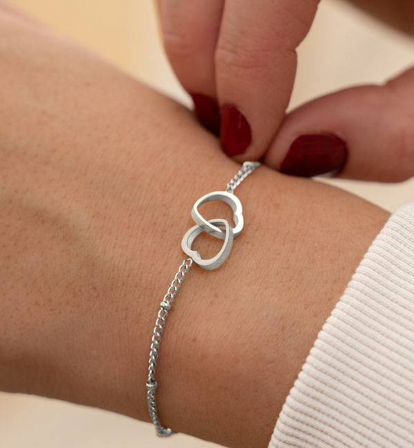 KAYA sieraden Friendship bracelets hearts | Set of two