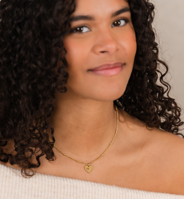 KAYA sieraden Girlfriend Necklace Set with Hearts