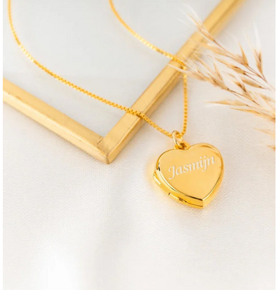 KAYA sieraden Necklace with name ‘Locket’
