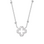 KAYA sieraden Clover Jewelry Set with Zirconia Crystals