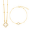 KAYA sieraden Clover Ball Jewelry Set with Zirconia