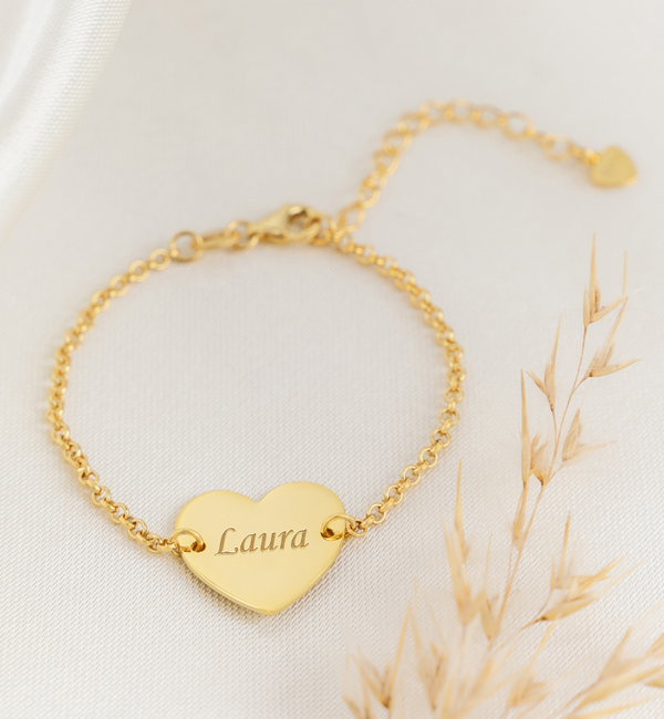KAYA sieraden Gepersonaliseerde Armband 'Sweetheart'