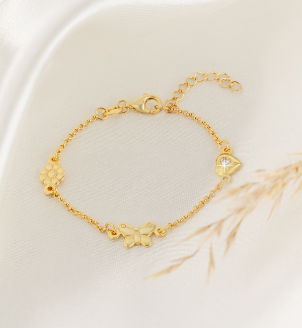 KAYA sieraden Ramadan Eid bracelet with 3 charms