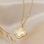 KAYA sieraden Pavé Clover Children’s Necklace | Zirconia Crystals