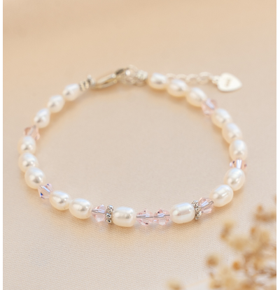 KAYA sieraden Armband Zoetwaterparels & kristallen