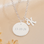 KAYA sieraden  Ketting met Gravure en Letter
