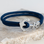 KAYA sieraden Nautische armband met scheepsanker I Ocean Blue
