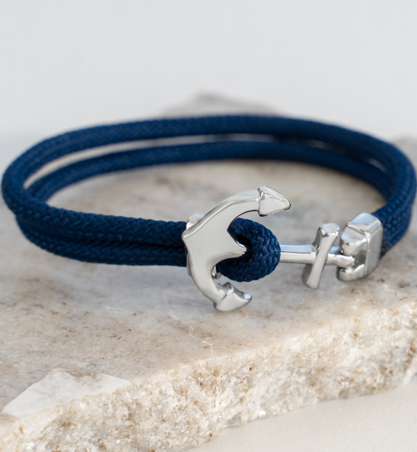 KAYA sieraden Cord Bracelet Men's Stainless Steel