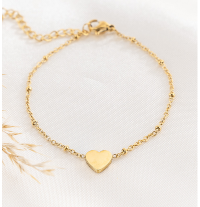 KAYA sieraden Kinderarmband  'Lovely' Bolletjes | Stainless Steel