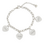 KAYA sieraden Name Bracelet | 4 Hearts | Stainless Steel