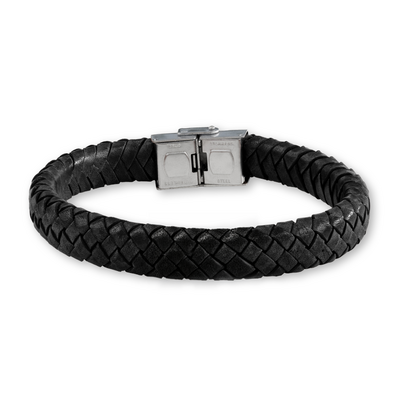 KAYA sieraden Leather Bracelet Rock