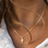 KAYA sieraden Necklace 'Crystal Cross'