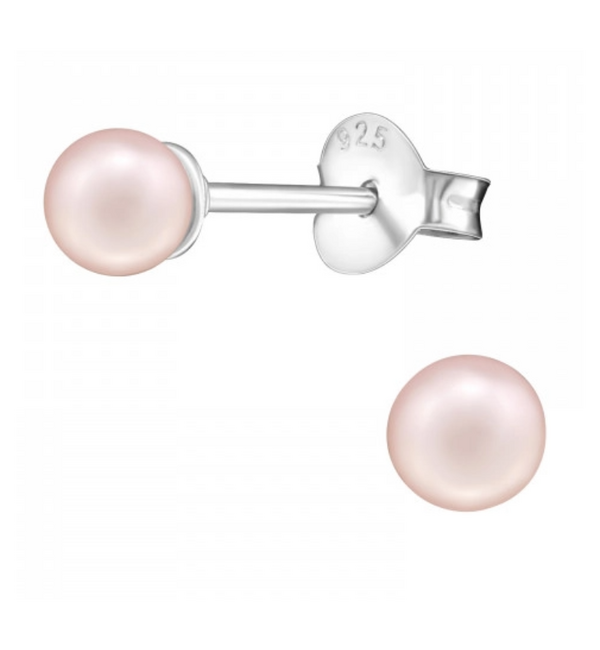 KAYA sieraden Children's Earrings Pearl | Pink