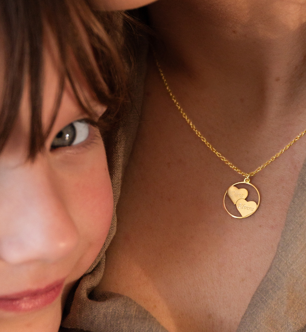 KAYA sieraden Necklace ‘Two Hearts, One Love’