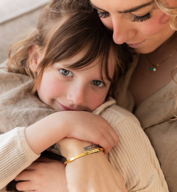 KAYA sieraden Slavenarmband 'Classic' met Gravure