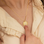 KAYA sieraden Necklace with Birthflower Bouquet