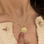 KAYA sieraden Ketting met Initialen 'Olivia'