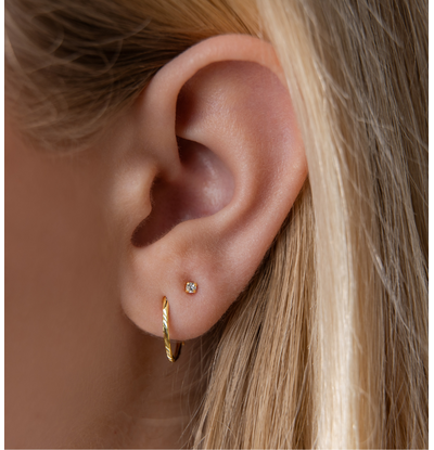 KAYA sieraden 2-Piece Set of Earrings and Crystal Studs