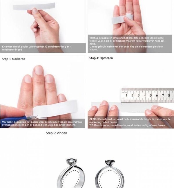 KAYA sieraden Ring 'Handwritten' met Eigen Handschrift