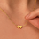 KAYA sieraden Letter + Heart Necklace