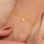 KAYA sieraden Bracelet with Letter Charms of your Choice