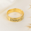 KAYA sieraden Ring 'Handwritten' met Eigen Handschrift