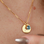KAYA sieraden Birthstone Necklace Initial