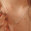 KAYA sieraden Letter Necklace with 2 initials