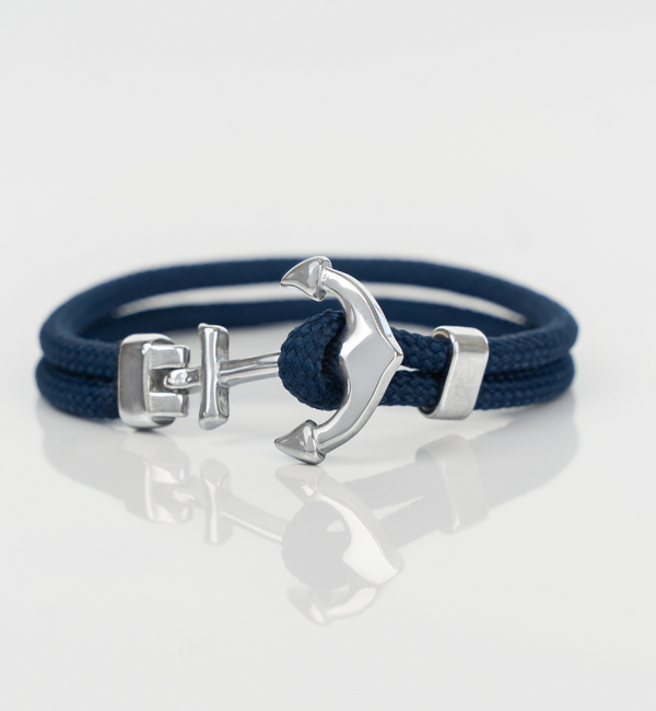 KAYA sieraden Cord Bracelet Men's Stainless Steel