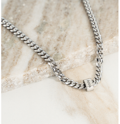 KAYA sieraden Heren schakelketting Gourmet | Kies je bedels