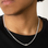 KAYA sieraden Heren schakelketting Gourmet  met Namen | Stel Zelf Samen | 4 mm