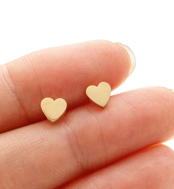 KAYA sieraden Earrings 'Hearts' | Stainless Steel