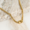 KAYA sieraden Heren schakelketting Gourmet met Initialen  | 4 mm | Kies Je Bedels