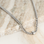 KAYA sieraden Heren schakelketting Gourmet met 1 Intiaal | Stainless Steel