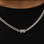 KAYA sieraden  Heren schakelketting Gourmet met 2 namen  I Stainless Steel