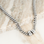 KAYA sieraden  Heren schakelketting Gourmet met 2 namen  I Stainless Steel
