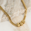 KAYA sieraden Heren schakelketting Gourmet 3 namen I Stainless Steel