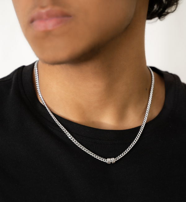 KAYA sieraden Heren schakelketting Gourmet met Namen | Stel zelf samen