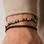 KAYA sieraden 2-Piece Set: Goumet & Gemstone Bracelet