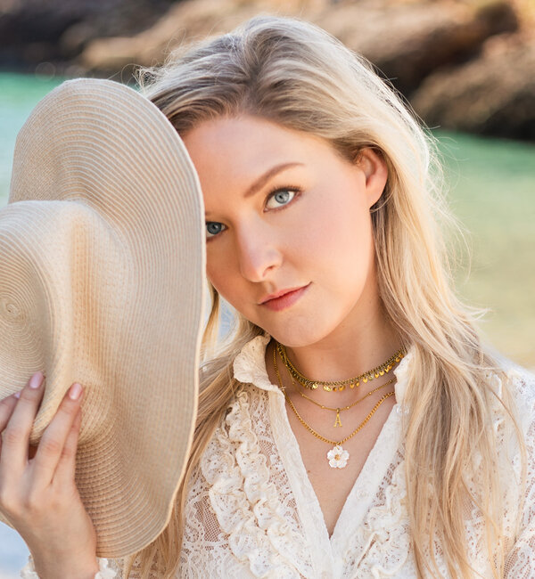 KAYA sieraden Boho Necklace 'Coins' | Stainless Steel - Copy