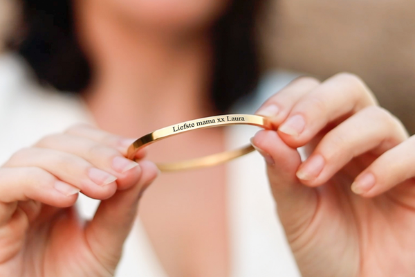 namen armband met naam goud