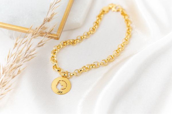 gouden armband met namen