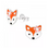 KAYA sieraden Children's earrings 'Fox'
