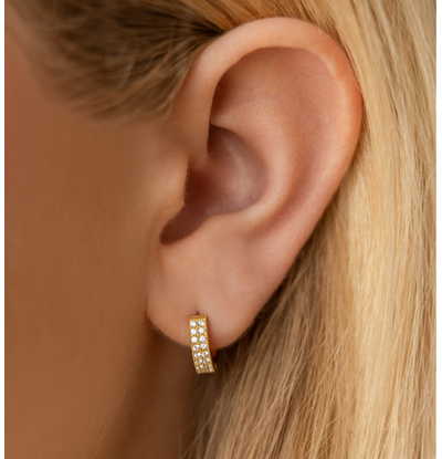 KAYA sieraden Earrings with Stones - Small