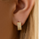 KAYA sieraden Earrings with Stones - Medium | Stainless Steel