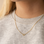 KAYA sieraden Minimalistische ketting met Hartje | Stainless steel