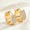 KAYA sieraden Earrings with Stones - Medium | Stainless Steel