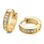 KAYA sieraden Oorrringen met Steentjes  | Stainless Steel