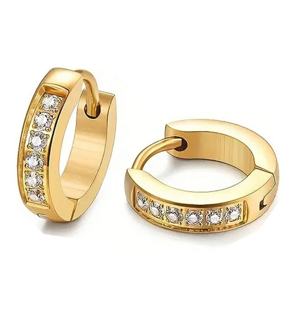 KAYA sieraden Earrings with Stones | Stainless Steel