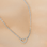 KAYA sieraden Minimalist necklace with heart | Stainless steel